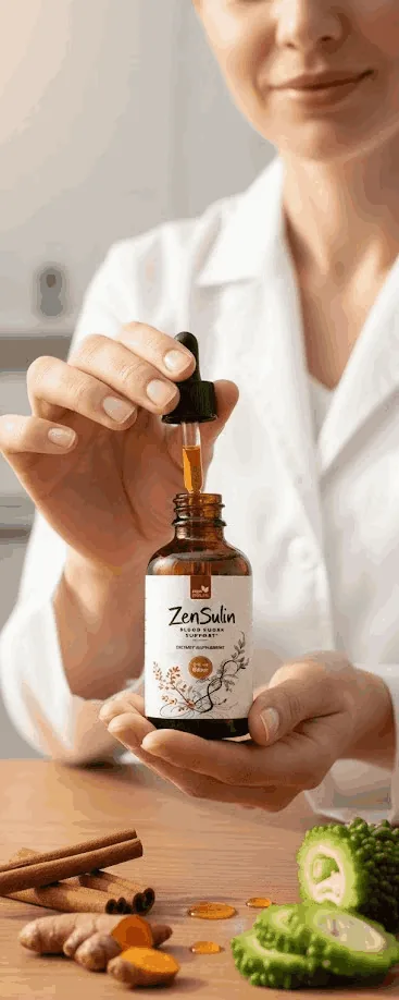 ZenSulin botanical wellness liquid formula with natural plant ingredients